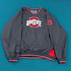 Ohio State Buckeyes Scarlet & Gray Windbreaker